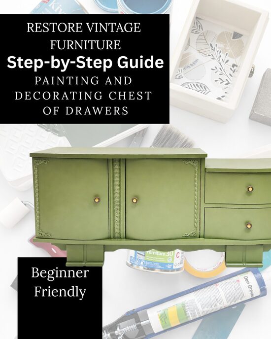 PAINTING CHEST OF DRAWERS RESTORATION GUIDE PDF - ENG VERSION 